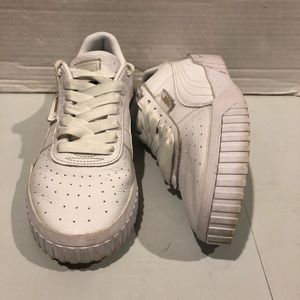 Puma Cali Women's White Sneakers Size 8